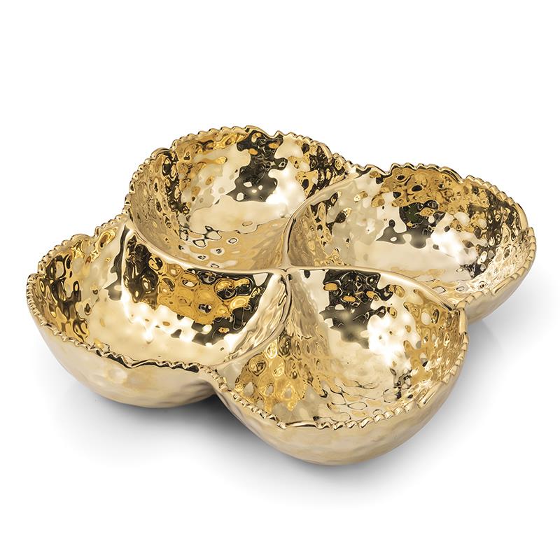 Palm Beach Porcelainware Four Section Bowl